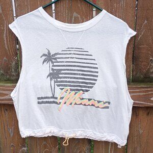 Free People Movement Miami Crop Tee Sz. M NWT